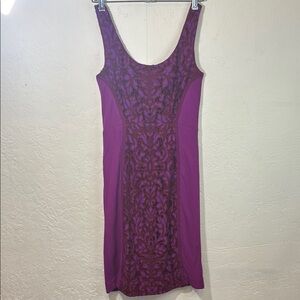 Purple Sleeveless Dress